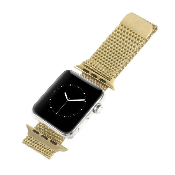 Apple Watch 42mm Klockband med exklusiv design - Guld Guld