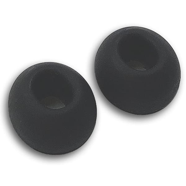 1 par AirPods Pro 2 øreklokker i silikon - Svart Black