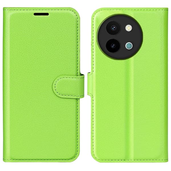 Klassisk vivo Y38 flip etui - Grøn Green
