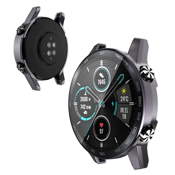 Honor MagicWatch 2 46mm TPU-skal - Grå Silvergrå