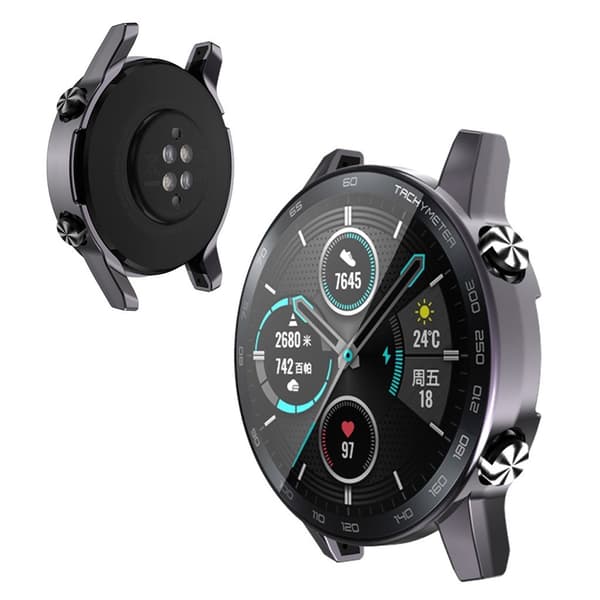 Honor MagicWatch 2 46mm TPU suojakuori - Harmaa Silver grey