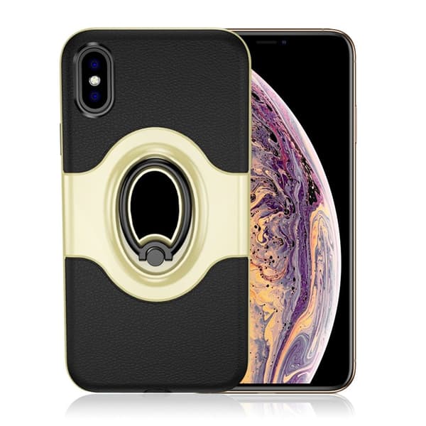 iPhone 9 Plus beskyttelses deksel av hybrid materiale - Gull Gold