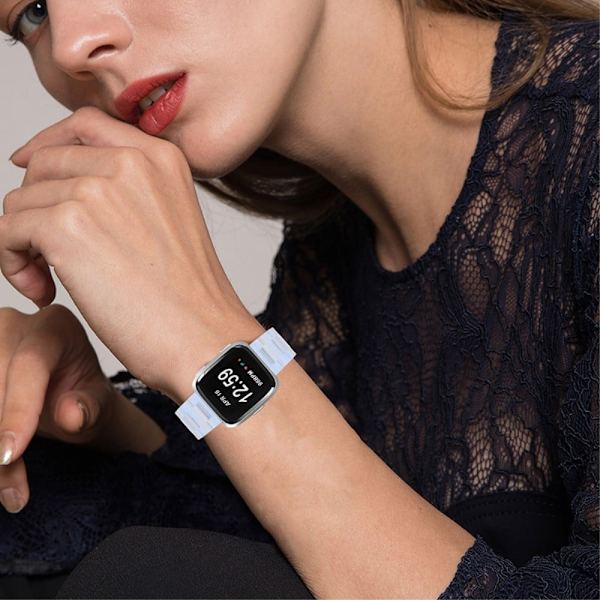 Fitbit Versa 2 / Versa Lite snabbkopplingsarmband i harts - Blå Blå