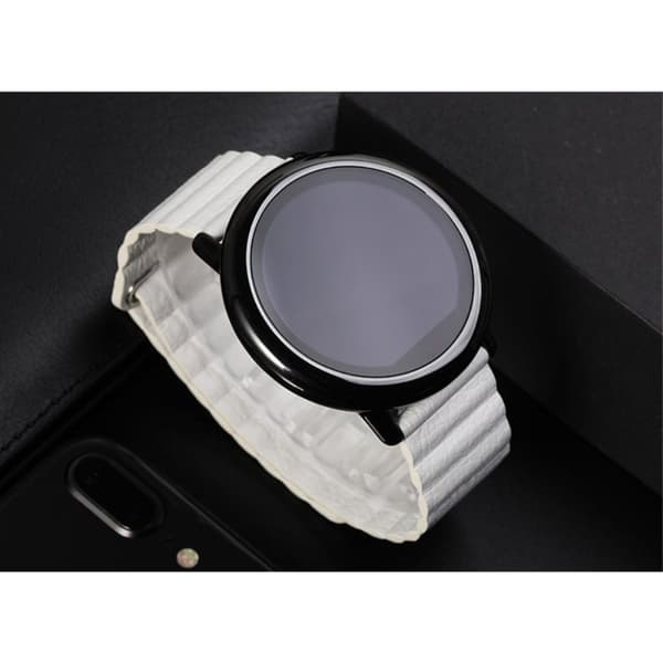 Huawei Watch GT / GT2 46mm / Magic holdbart skinnklokkereim - Hvit White