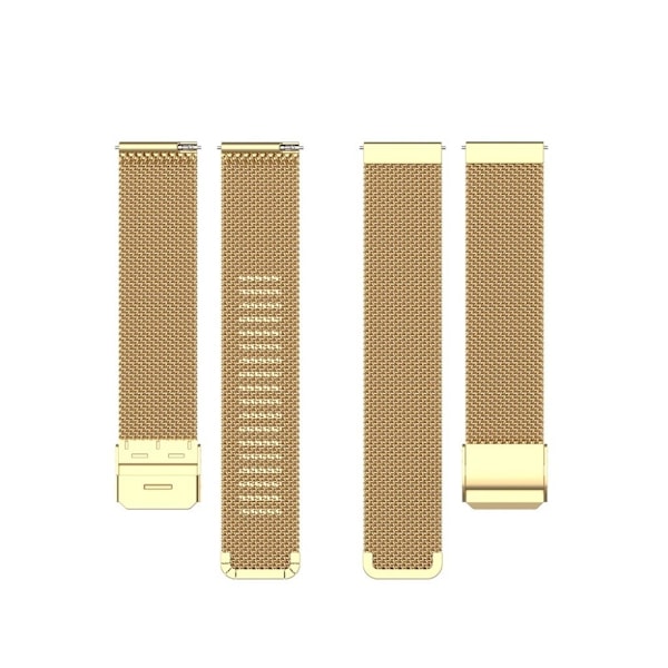 Garmin Vivomove 3s / Vivoactive 4S rustfrit stål urrem - Guld Gold