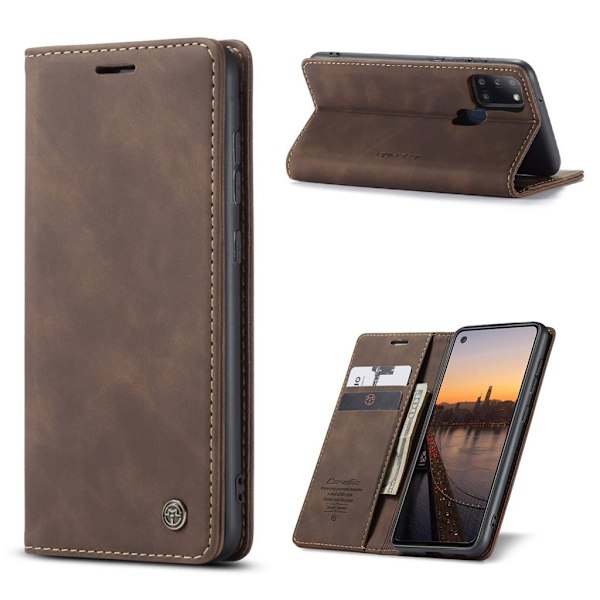 CaseMe vintage Samsung Galaxy A21s fodral - Brun Brun