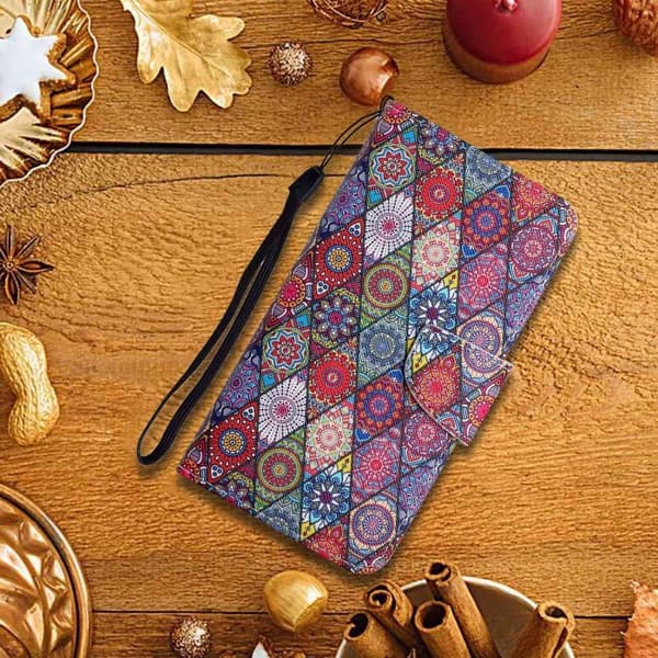 Wonderland Samsung Galaxy A25 flip-etui - Kaleidoskop Multicolor
