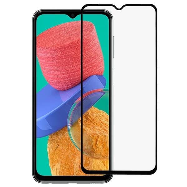 Samsung Galaxy M33 5G kosketusherkkä ja temperoitu suojalasi Transparent