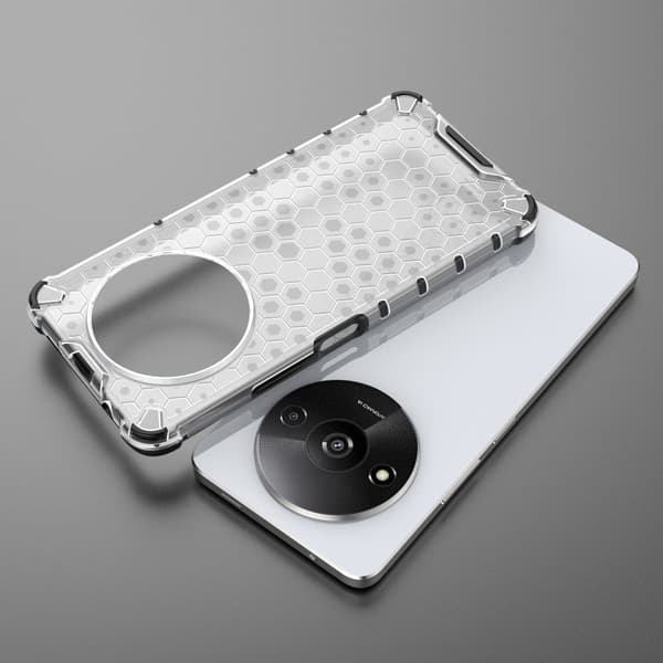 Bofink Honeycomb Xiaomi Redmi A3 deksel - Rød Red