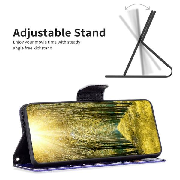Wonderland Xiaomi 13 Lite / Civi 2 Flip Etui - Lilla Sommerfugle Purple
