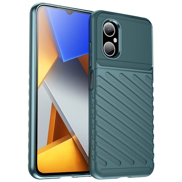 Thunder Xiaomi Poco M4 5g Etui - Grønn Green