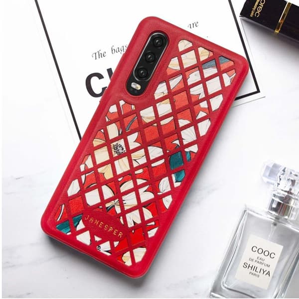 Janesper Lilith Huawei P30 kansi - Punainen Red