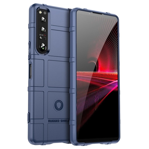 Rugged Shield Sony Xperia 1 IV skal - Blå Blå