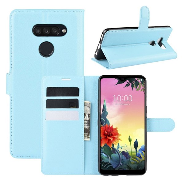 Classic LG K50S flip case - Blå Blue