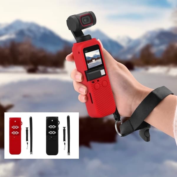 DJI Osmo Pocket 2 silikoneetui - Sort Black