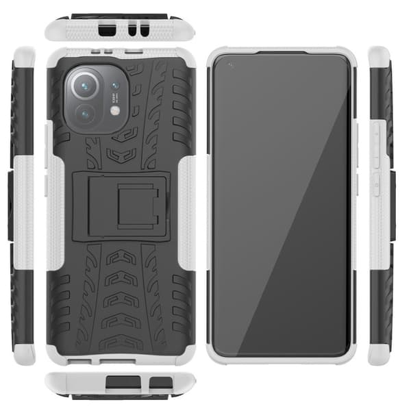 Offroad Xiaomi Mi 11 skal - Silver/Grå Silvergrå