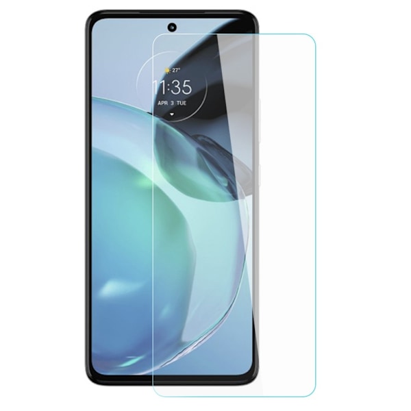 AMORUS arch edge tempered glass screen protector for Motorola Moto G72 Transparent