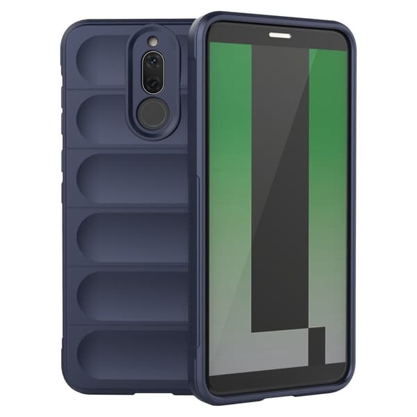 Blødt grebsformet cover til Huawei Mate 10 Lite - Blå Blue