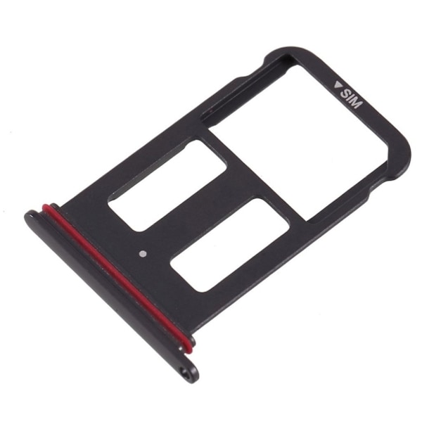Huawei Mate 10 Pro OEM sim kort tray holder - Sort Black
