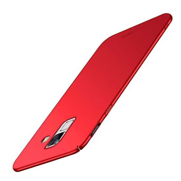 Samsung Galaxy J6 (2018) MOFI Ohut Himmeä Kilpi Takasuoja Kuori - Punainen Red