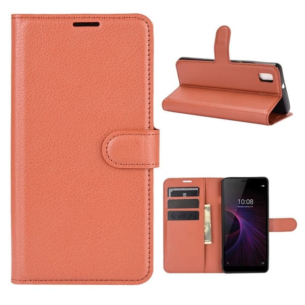 Classic ZTE Blade L210 Flippetui - Brun Brown