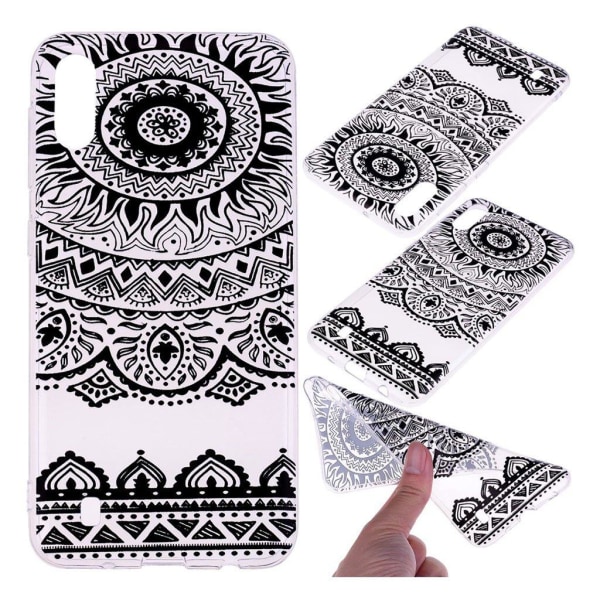Deco Samsung Galaxy A10 cover - Sort Mandala Black