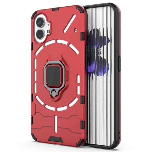 Ring Guard-etui - Ingenting Telefon (1) - Rød Red