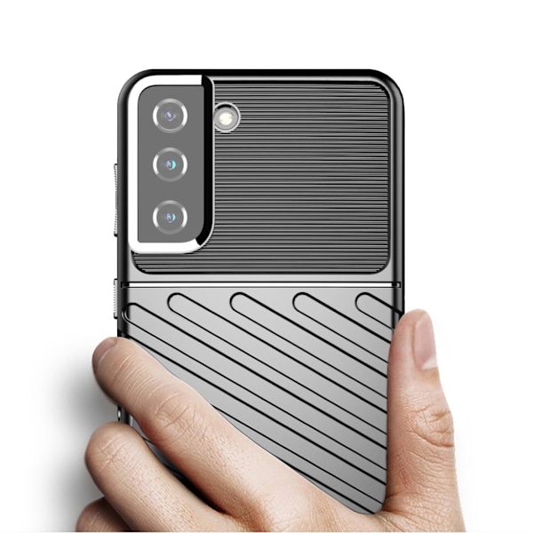 Thunder Samsung Galaxy S21 Plus etui - sort Black