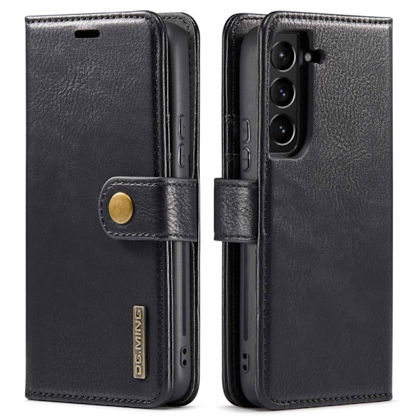 DG.Ming Samsung Galaxy S23 2-in-1 Lompakko Suojakotelo - Musta Black