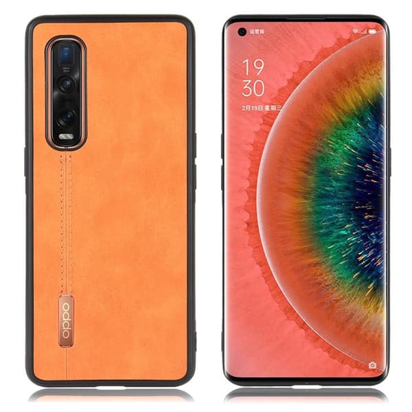 Admiral Oppo Find X2 Pro deksel - Gul Yellow