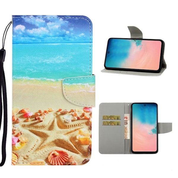 Wonderland Samsung Galaxy S20 Plus flip kuoret - Ranta Multicolor