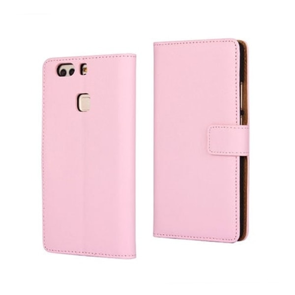 Mankell Läderfodral för Huawei P9 Plus - Rosa Rosa