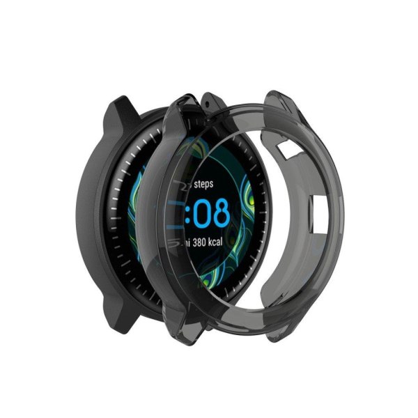 Garmin Vivoactive 3 Music kestävä kirkas kotelo - Musta Black