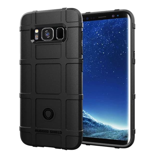 Rugged Shield deksel - Samsung Galaxy S8 - Svart Black