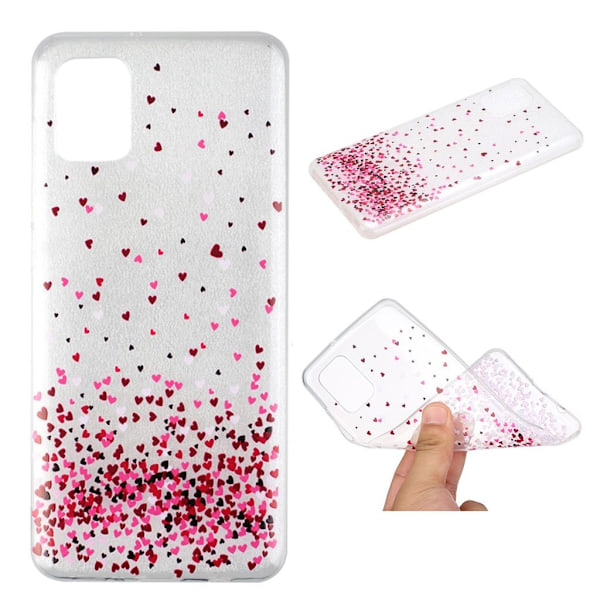 Deco Samsung Galaxy A31 Etui - Farverig Hjerter Multicolor