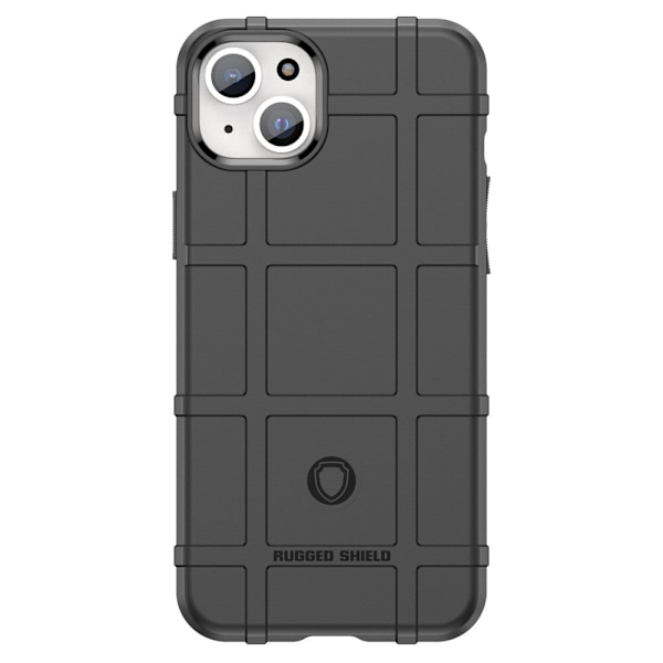 Rugged Shield Suojakotelo iPhone 15 Plus - Musta Black