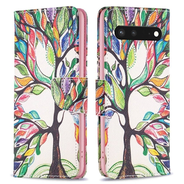 Wonderland Google Pixel 7 flip kuoret - Elämän Puu Multicolor