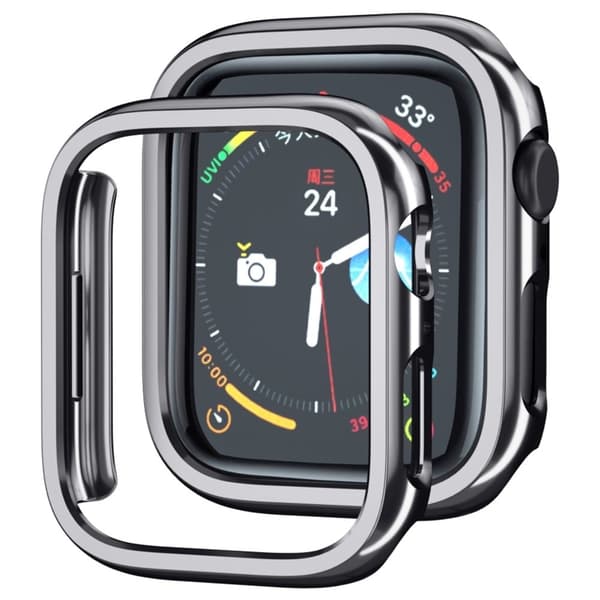 Apple Watchin (41mm) galvanointisuojus - Musta Black