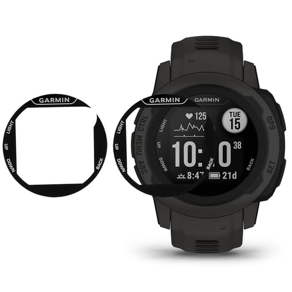 2Pcs Garmin Instinct 2S HD PMMA screen protector Transparent