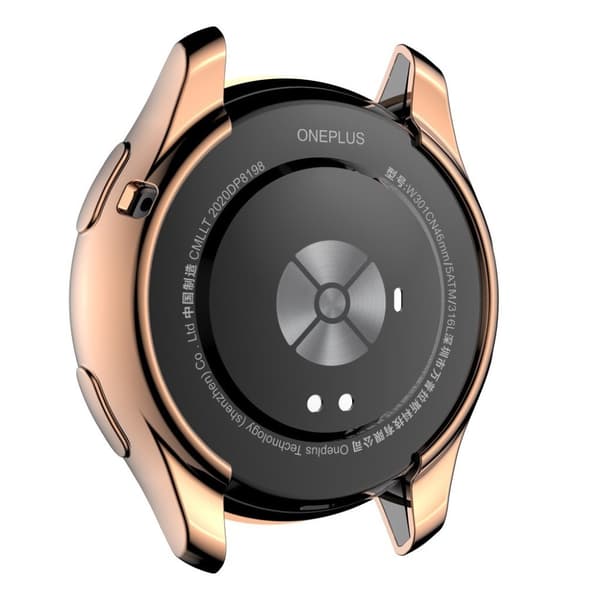 OnePlus elektropläteringsdesign TPU-skydd - Rosa Rosa