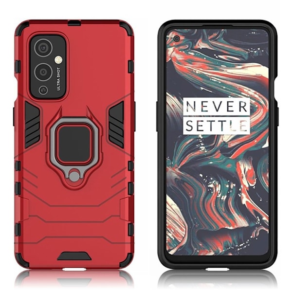 Ring Guard etui - OnePlus 9 - Rød Red