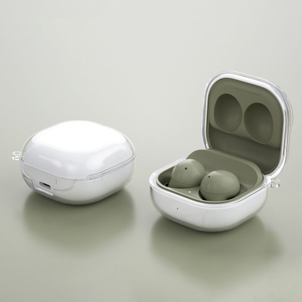Samsung Galaxy Buds2 Pro / Buds2 / Pro suojus soljella - Läpinäkyvä Musta Black