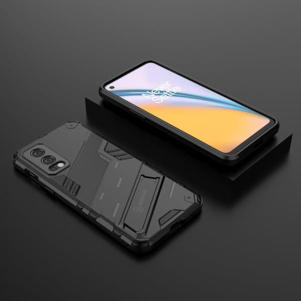 Iskunkestävä hybridikotelo OnePlus Nord 2 5G - Musta Black