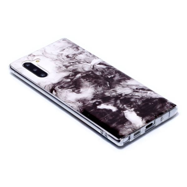 Marble Samsung Galaxy Note 10 - Grått Og Svart Clouds Multicolor