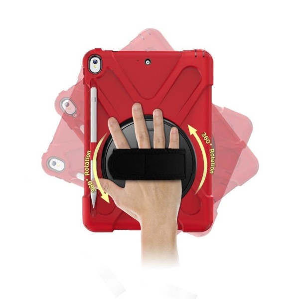 iPad Air (2019) 360 X-formet kombi etui - Rød Red