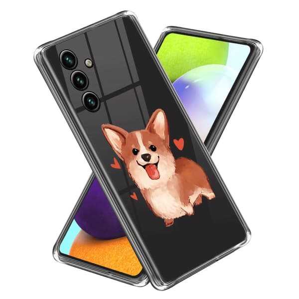 Deco Samsung Galaxy S23 FE cover - Hund Brown