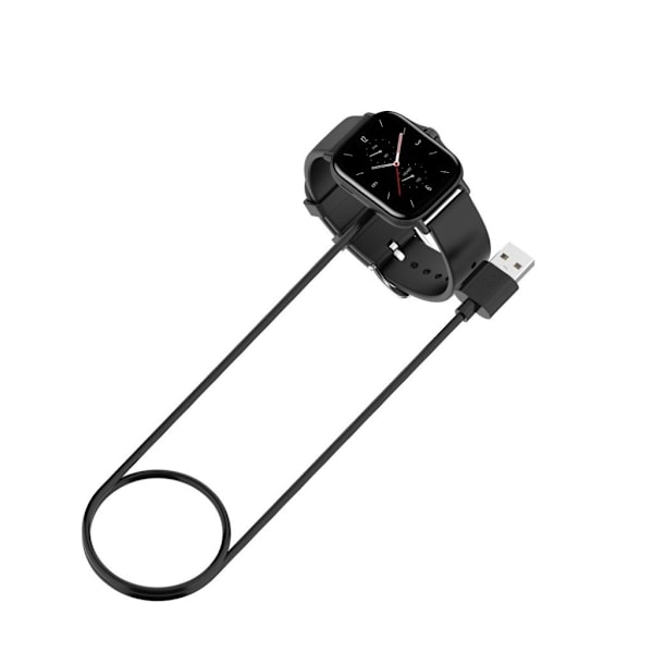 Amazfit Pop / GTR 2 / GTS 2 USB charging kabel Black