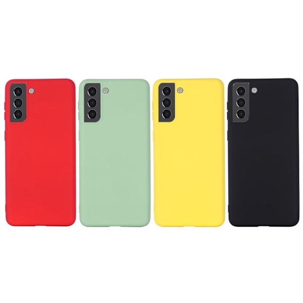 Matta nestesilikoninen kuori Samsung Galaxy S22 Plus - Punainen Red