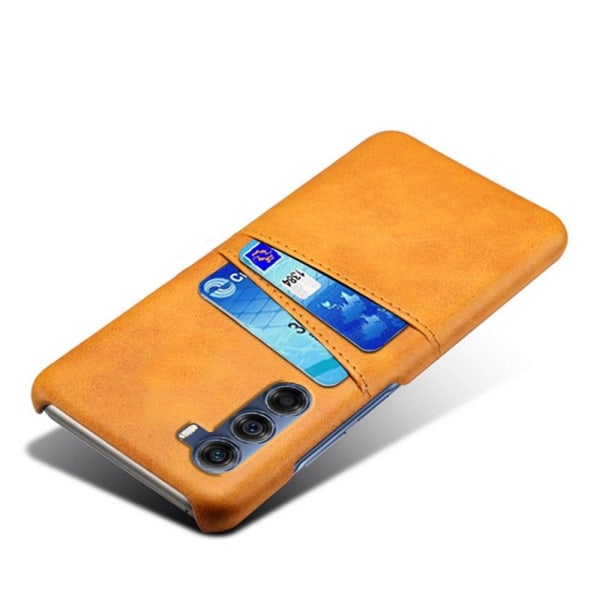 Dual Card Suojakotelo Motorola Edge S30 - Oranssi Orange