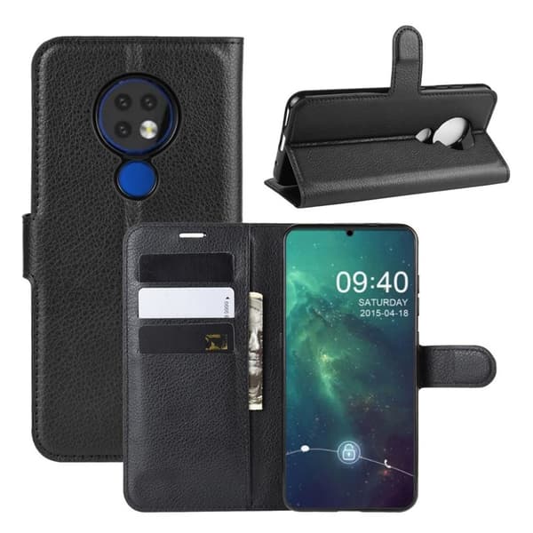 Classic Nokia 6.2 veske - Svart Black